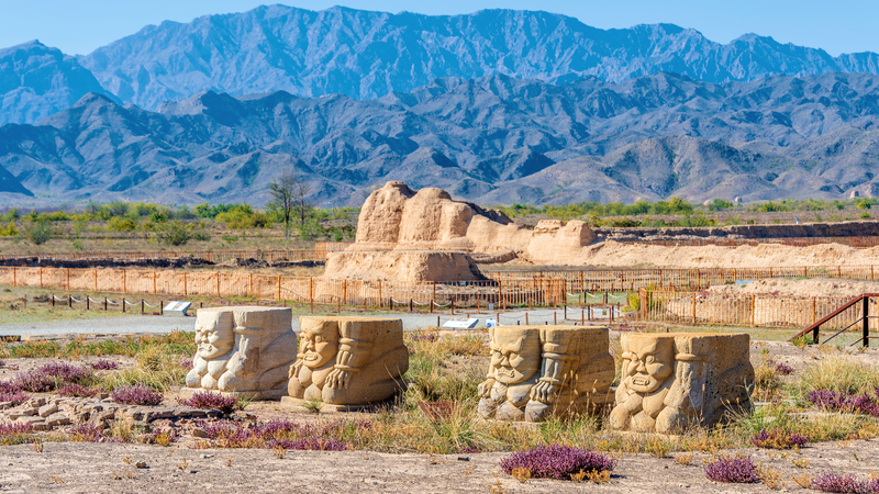 Echoes_of_Time__Xixia_Imperial_Tombs_Eye_UNESCO_World_Heritage video poster
