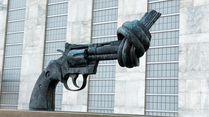 The Knotted Gun: UN’s Iconic Symbol of Peace The Knotted Gun: UN’s Iconic Symbol of Peace