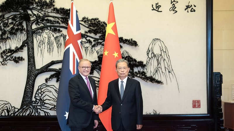 Chinese mainland’s Top Legislator Meets Australian PM to Forge New Cooperation Chinese mainland’s Top Legislator Meets Australian PM to Forge New Cooperation