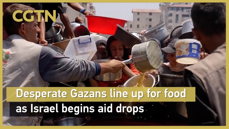IDF Airdrops Bring Relief as Desperate Gazans Line Up for Food IDF_Airdrops_Bring_Relief_as_Desperate_Gazans_Line_Up_for_Food video poster