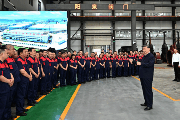 Xi Jinping Champions Shanxi Valve Factory’s Industrial Upgrade Xi Jinping Champions Shanxi Valve Factory’s Industrial Upgrade