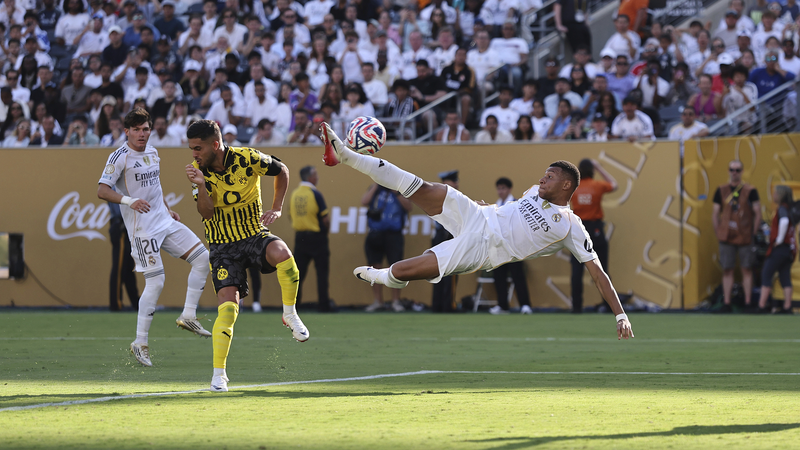Mbappe Bicycle Kick Caps Real Madrid 3-2 Win Over Dortmund Mbappe_Bicycle_Kick_Caps_Real_Madrid_3_2_Win_Over_Dortmund