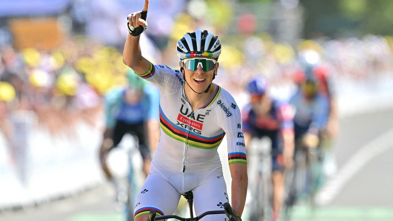 Pogacar Powers to Stage 7 Win, Regains Yellow Jersey Pogacar_Powers_to_Stage_7_Win__Regains_Yellow_Jersey