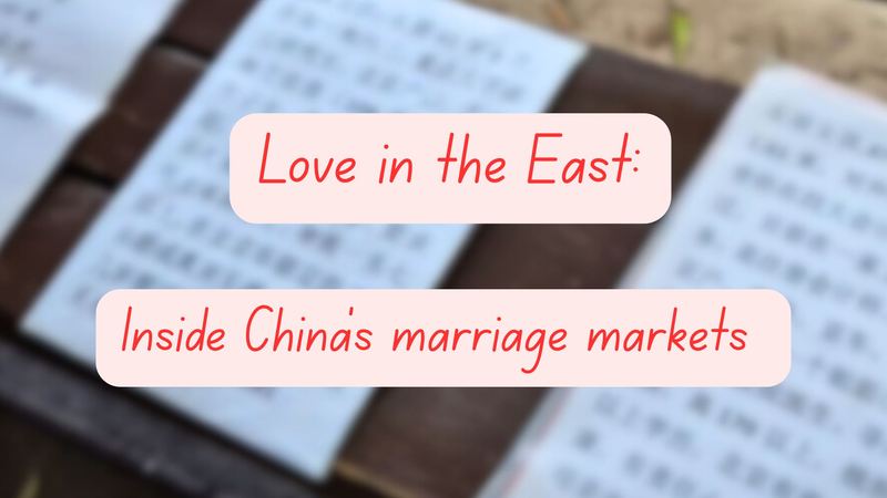 Love in the East: Inside China’s Park-Based Marriage Markets Love in the East: Inside China’s Park-Based Marriage Markets