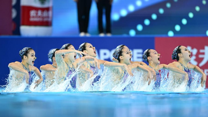 Squad_from_the_Chinese_mainland_Wins_Team_Free_Routine_Gold_at_World_Aquatics_Championships - My Global News: Voices of a New Era Squad_from_the_Chinese_mainland_Wins_Team_Free_Routine_Gold_at_World_Aquatics_Championships