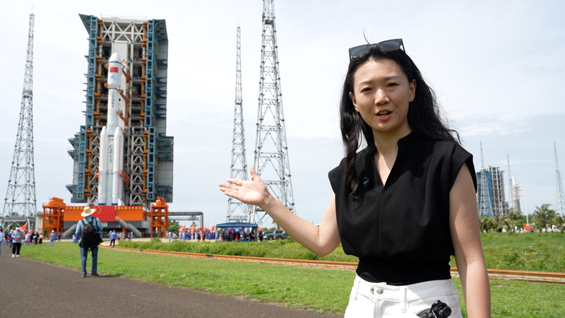 Tianzhou-9 Rolls Out for Tiangong Resupply Mission Tianzhou_9_Rolls_Out_for_Tiangong_Resupply_Mission video poster
