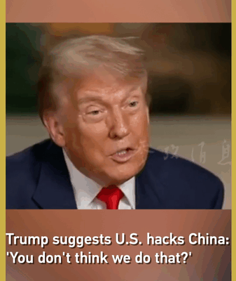Trump Suggests U.S. Hacks China in Cyber Espionage Claim Trump_Suggests_U_S__Hacks_China_in_Cyber_Espionage_Claim video poster