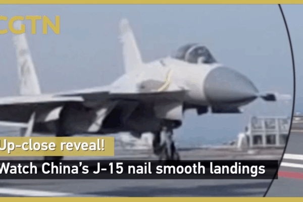 Up Close: Chinese Navy J-15 Jets Nail Smooth Carrier Landings Up_Close__Chinese_Navy_J_15_Jets_Nail_Smooth_Carrier_Landings video poster