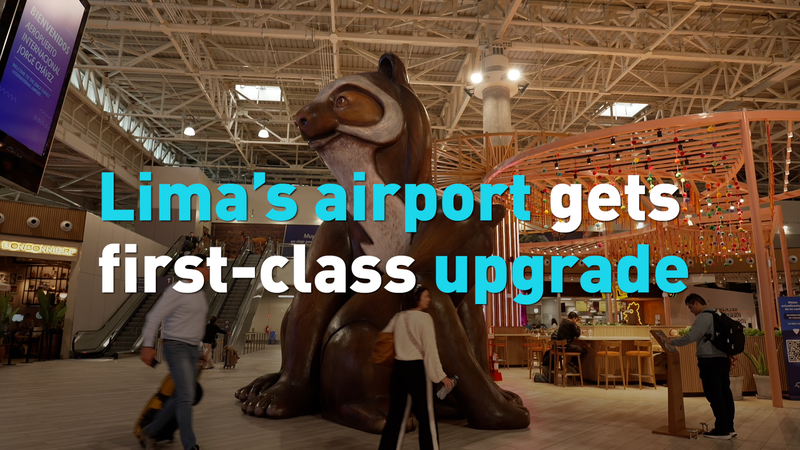 Lima’s New Airport Aims for Continental Hub Status video poster