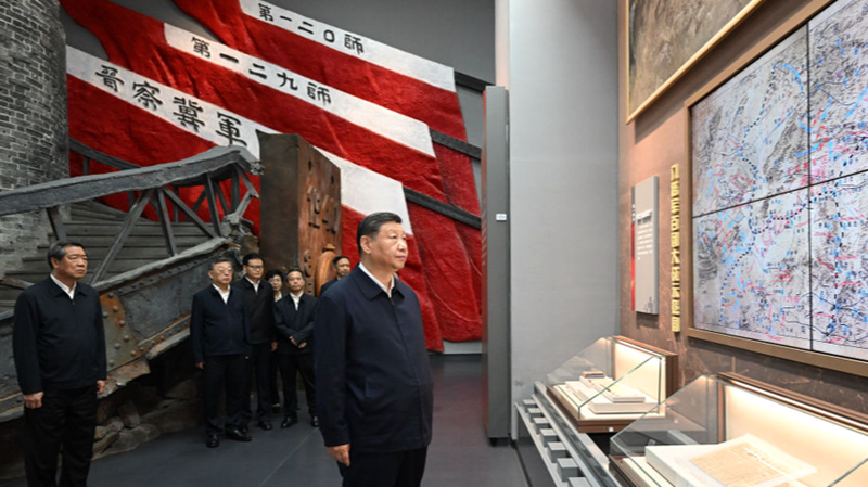 Xi_Honors_War_Martyrs_in_Shanxi_Tribute - My Global News: Voices of a New Era Xi_Honors_War_Martyrs_in_Shanxi_Tribute