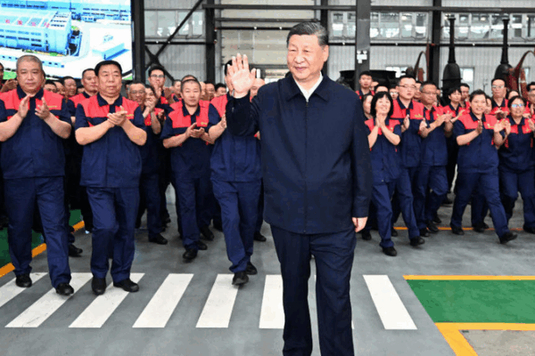 Xi Jinping Champions Manufacturing Upgrade in Shanxi Xi_Jinping_Champions_Manufacturing_Upgrade_in_Shanxi video poster
