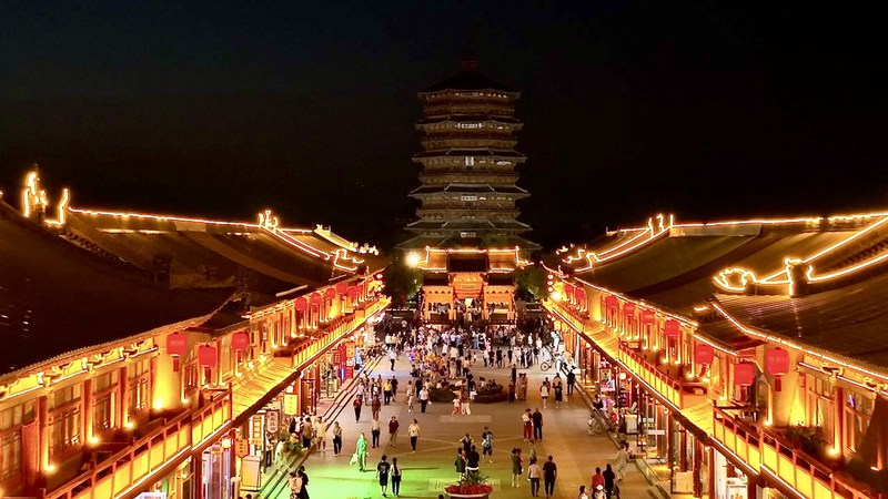 Shanxi’s Ancient Wonders Shine at Night This Summer video poster