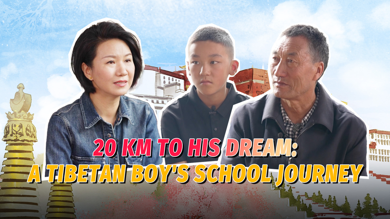 20 km to His Dream: Tibetan Boy’s Trek to Boarding School 20_km_to_His_Dream__Tibetan_Boy_s_Trek_to_Boarding_School video poster