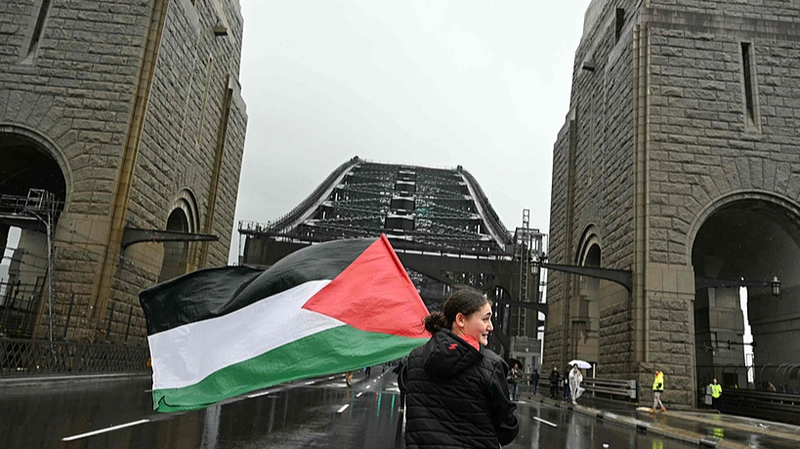 50,000 Rally for Gaza: Pro-Palestine March Crosses Sydney Harbour Bridge 50_000_Rally_for_Gaza__Pro_Palestine_March_Crosses_Sydney_Harbour_Bridge