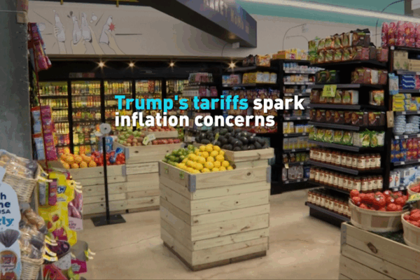 Trump’s Upcoming Tariffs Raise Global Inflation Fears Trump’s Upcoming Tariffs Raise Global Inflation Fears video poster