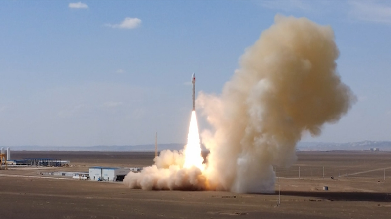 China_s_Lijian_1_Rocket_Deploys_Seven_Satellites