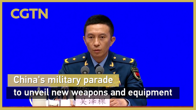 Chinese Mainland to Debut New Domestic Weapons at Sept 3 Parade Chinese_Mainland_to_Debut_New_Domestic_Weapons_at_Sept_3_Parade video poster