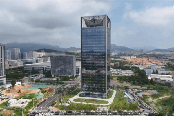 World’s First Ultra Zero-Carbon Office Tower Debuts in Qingdao World’s First Ultra Zero-Carbon Office Tower Debuts in Qingdao