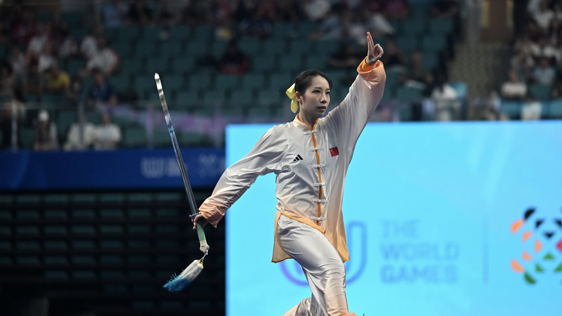 Lu_Zhuoling_Secures_First_Gold_for_the_Chinese_Mainland_at_Chengdu_World_Games