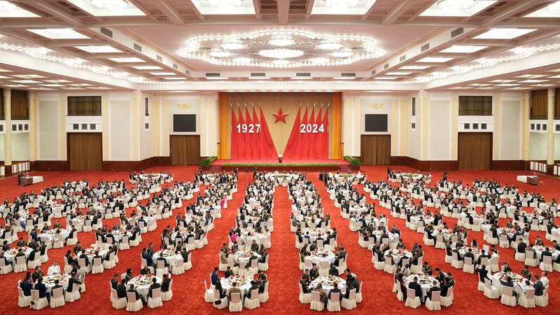 PLA Marks 98th Anniversary as Minister Dong Jun Vows Readiness for Reunification PLA_Marks_98th_Anniversary_as_Minister_Dong_Jun_Vows_Readiness_for_Reunification