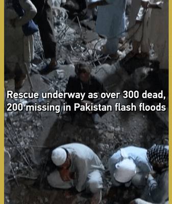 Pakistan Flash Floods: Over 300 Dead, 200 Missing Pakistan_Flash_Floods__Over_300_Dead__200_Missing video poster