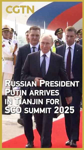 Putin_Touches_Down_in_Tianjin_for_SCO_Summit video poster