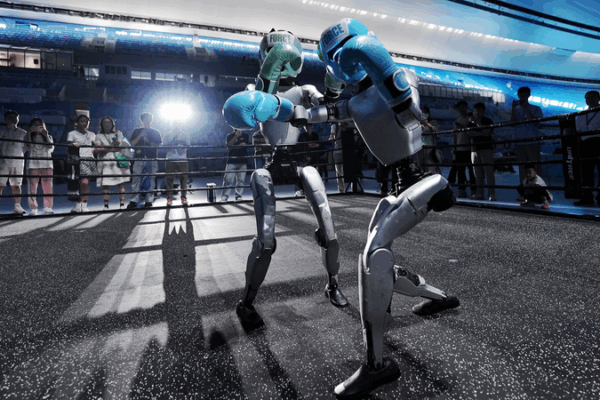 Beijingâs Ice Ribbon Hosts 2025 World Humanoid Robot Games Beijingâs Ice Ribbon Hosts 2025 World Humanoid Robot Games video poster