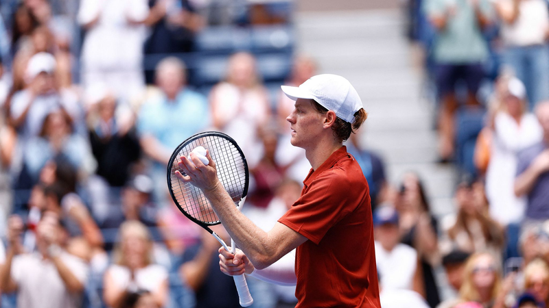 Sinner powers into US Open third round, chasing historic title defense Sinner_powers_into_US_Open_third_round__chasing_historic_title_defense