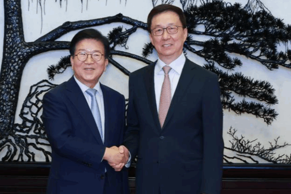 China’s Vice President Han Zheng Meets ROK President’s Special Envoy China’s Vice President Han Zheng Meets ROK President’s Special Envoy