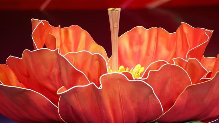 TQZYTS0EZN13L3PSWQ74 - My Global News: Voices of a New Era Shenzhen Unveils 'Blossom' Torch for China’s 15th National Games