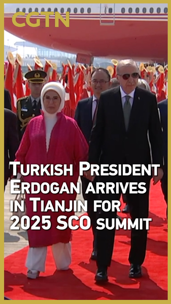 Turkish President Erdogan Lands in Tianjin Ahead of SCO Summit Turkish_President_Erdogan_Lands_in_Tianjin_Ahead_of_SCO_Summit video poster