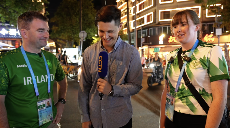 Irish Racquetball Stars Dive into Chengdu’s Spicy Flavors & Panda Picks video poster