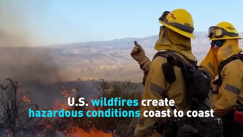Wildfires_Create_Hazardous_Conditions_Coast_to_Coast_in_North_America video poster