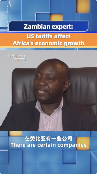 YDFNEIS07UBCX1Y8S4ZW - My Global News: Voices of a New Era US Tariffs Cloud Africa’s Industrial Growth, Warns Zambian Expert video poster