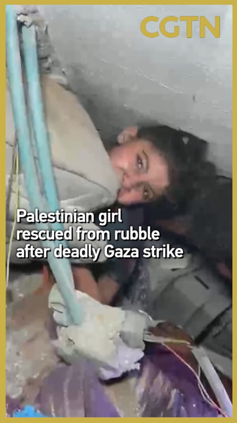 Young Girl Rescued Alive After Deadly Gaza Strike Young_Girl_Rescued_Alive_After_Deadly_Gaza_Strike video poster