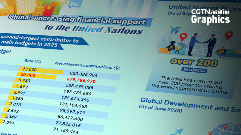 China Emerges as UN’s Second-Largest Budget Donor China Emerges as UN’s Second-Largest Budget Donor