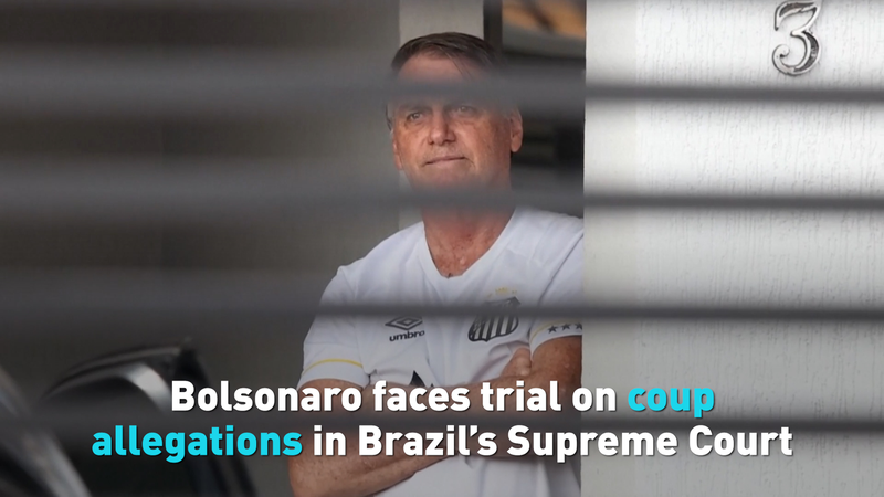 Bolsonaro on Trial: Brazil’s Supreme Court Takes on Coup Allegations video poster