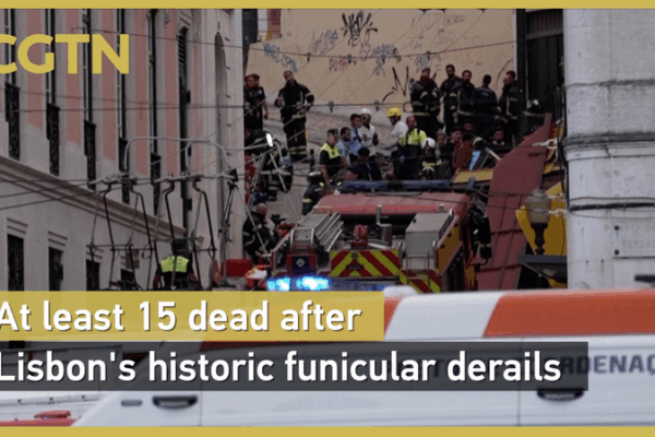 Lisbon’s Gloria Funicular Tragedy: 15 Dead After Historic Ride Derails Lisbon’s Gloria Funicular Tragedy: 15 Dead After Historic Ride Derails video poster