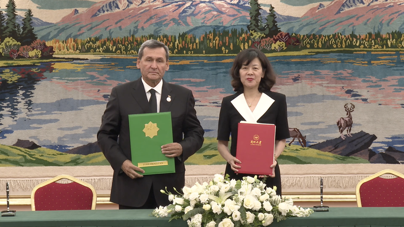6R42D0N8PI8OKFWEIKSW - My Global News: Voices of a New Era China and Turkmenistan Forge New Partnerships under Xi’s Governance Initiative video poster