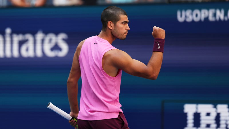 Alcaraz_Storms_into_US_Open_QFs_as_Krejcikova_Survives_Thriller - My Global News: Voices of a New Era Alcaraz_Storms_into_US_Open_QFs_as_Krejcikova_Survives_Thriller