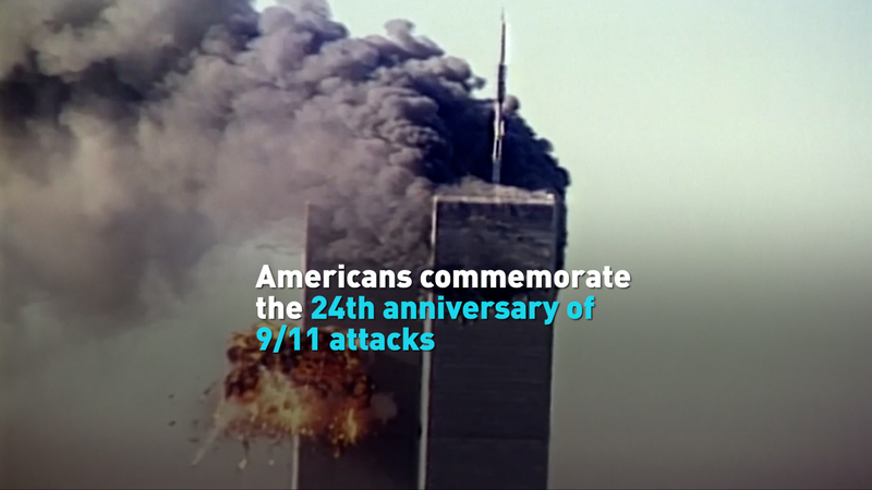 America Reflects on 24th Anniversary of 9/11 Attacks America_Reflects_on_24th_Anniversary_of_9_11_Attacks video poster