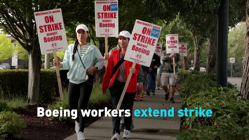 Boeing Strike Drags On: 3,200 Workers Extend Walkout Boeing_Strike_Drags_On__3_200_Workers_Extend_Walkout video poster