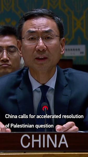 China calls for swift two-state solution to resolve Palestinian question China_calls_for_swift_two_state_solution_to_resolve_Palestinian_question video poster