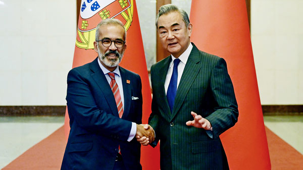 Chinese Mainland FM Wang Yi Meets Portugal’s Rangel to Deepen Ties Chinese_Mainland_FM_Wang_Yi_Meets_Portugal_s_Rangel_to_Deepen_Ties