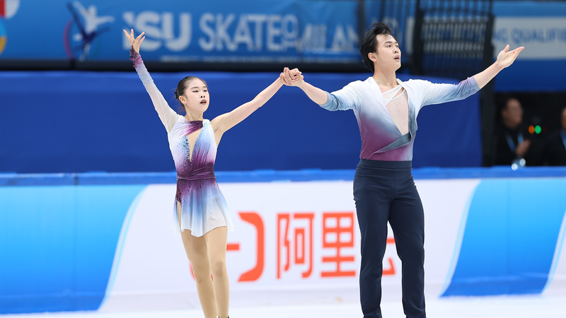 Zhang and Huang Secure China’s Spot at 2026 Winter Olympics Zhang and Huang Secure China’s Spot at 2026 Winter Olympics