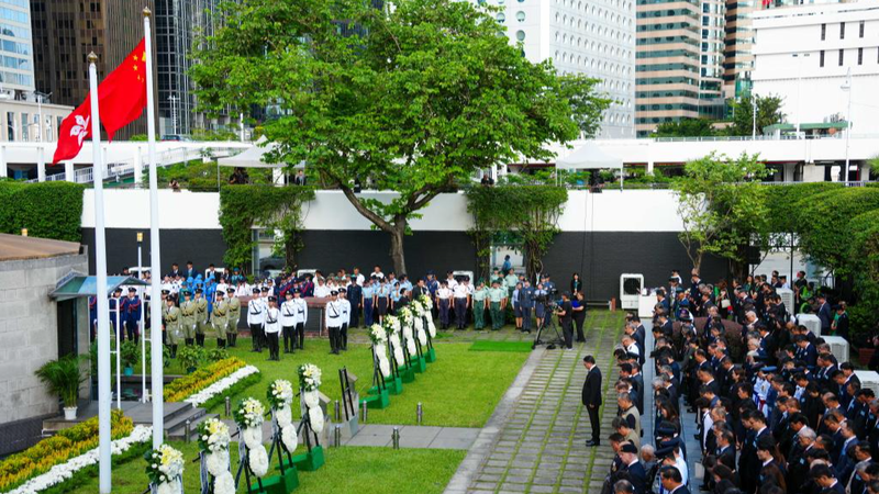 Dawn Ceremony in Hong Kong Marks 80th V-Day Anniversary Dawn_Ceremony_in_Hong_Kong_Marks_80th_V_Day_Anniversary