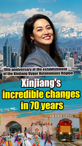 Xinjiang’s 70-Year Transformation: From Remote Region to Eurasian Trade Hub Xinjiang’s 70-Year Transformation: From Remote Region to Eurasian Trade Hub video poster