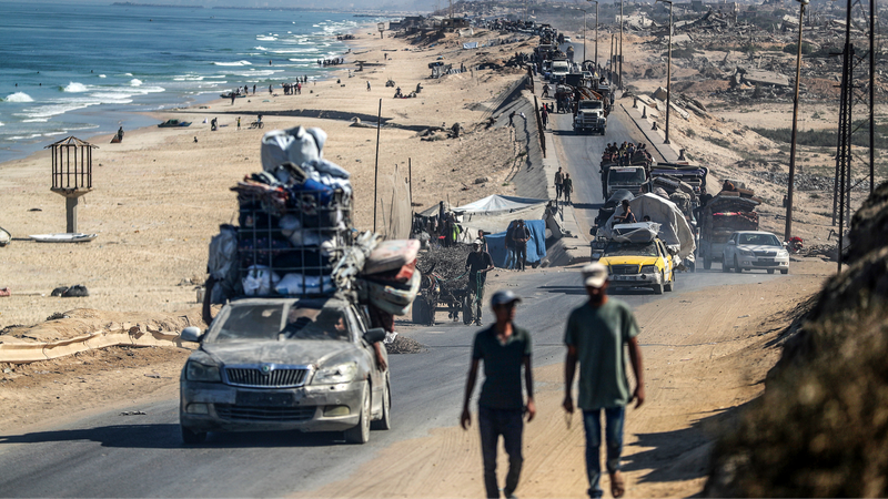 Gaza City Strikes Intensify as Residents Refuse Evacuation Gaza_City_Strikes_Intensify_as_Residents_Refuse_Evacuation