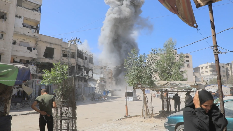 Israel’s Gaza Ground Assault Sparks Exodus as ‘Gaza is Burning’ Israel’s Gaza Ground Assault Sparks Exodus as 'Gaza is Burning' video poster