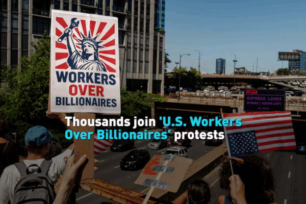 Labor Day Rallies: Thousands Demand ‘Workers Over Billionaires’ Labor_Day_Rallies__Thousands_Demand__Workers_Over_Billionaires_ video poster